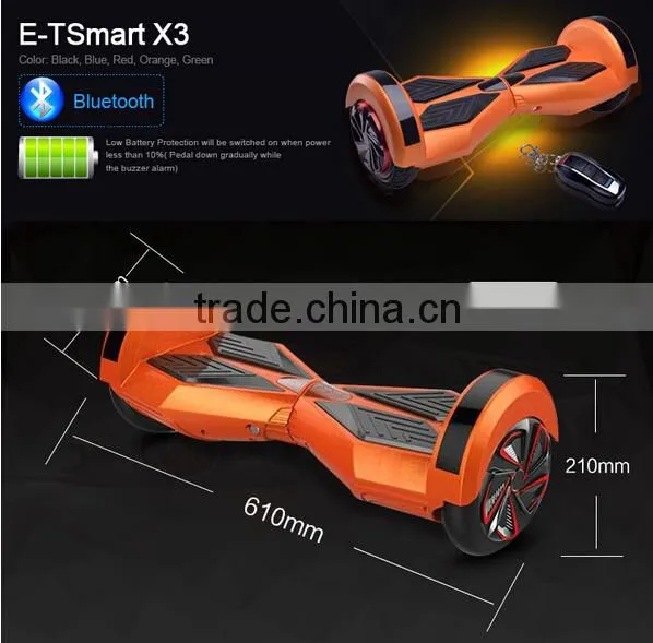 Newest Stylish 2 Wheel Self Balance Scooter Smart Cheap Electric Scooter With Bluetooth Music and Remote Control photo-4