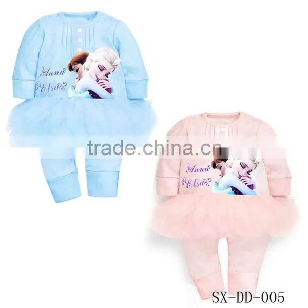 Knitted Infant&toddler Baby Girl Clothing Sets Baby Girl Romper Suit photo-2