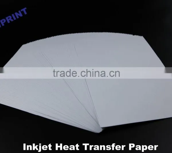 Light A4 Inkjet Heat Transfer Paper for 100% Cotton/transfer Paper for Canon Printer/heat Transfer Paper