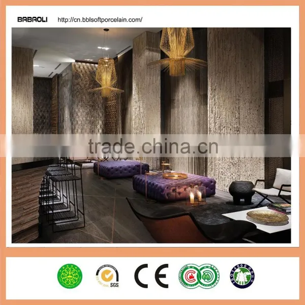 Low Carbon Fireproof Interior Decoration Wall Ceramic Tiles photo-3