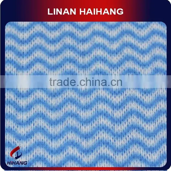China Manufacture OME Bule Spunlace Nonwoven Cleaning Fabric photo-2
