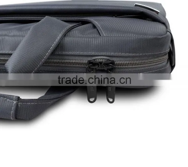 HOT SELLING BUBM Office Worker Durable Metal Zipper 15'' MAN BLACK Laptop Bag Wholesale photo-4