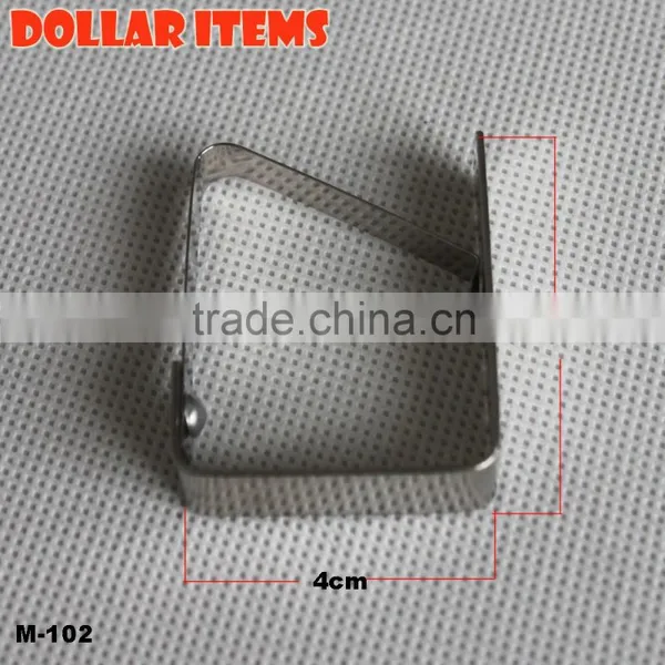 Set Of 4 Stainless Steel Table Cloth Clips photo-6