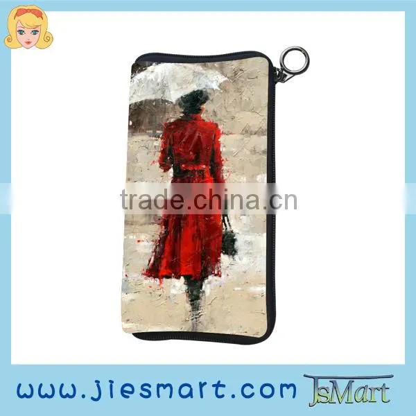 Oil Painting Print Passport Case Photo Bag