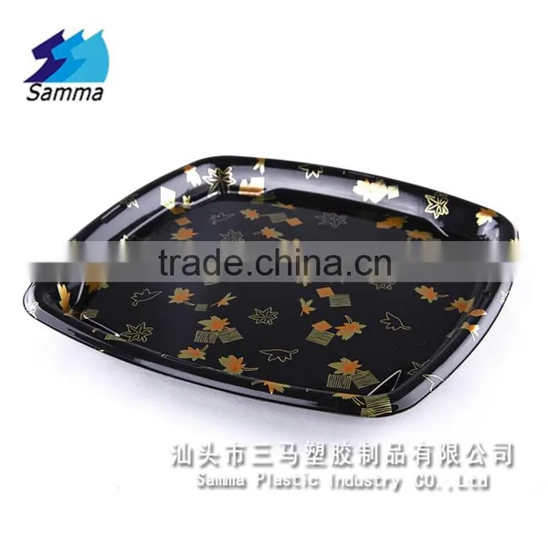 SM1-3123A Disposable Black Food Plate photo-2