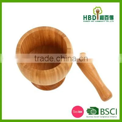 Bamboo /wooden Garlic Masher/Masher With Sticker photo-4
