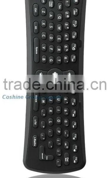 2.4G Wireless Mini 3D Gyroscope Anti-shake Air Mouse Keyboard For Andriod TV PC