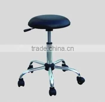 PVC PU Leather ESD Chair With Conductive Wheels photo-4