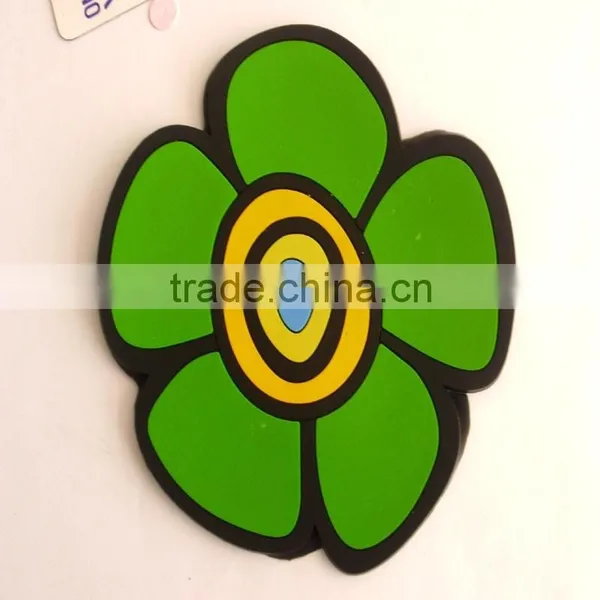 High Quality Custom Logo New Design Pvc Rubber Coaster photo-4
