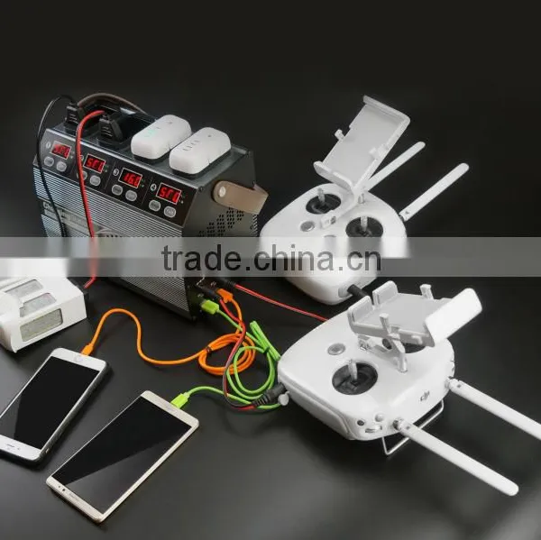 Skyrc 4 in 1 Charger Station for DJI Phantom 3 4 Battery Controller and Smart Cellphone photo-2