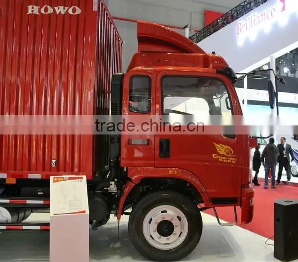 Sinotruk 160 HP EURO4 HOWO Van TRUCK/cargo Truck FOR SALE photo-3