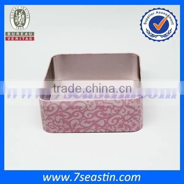 Square Metal Biscuit Tin Box With High Quality photo-4