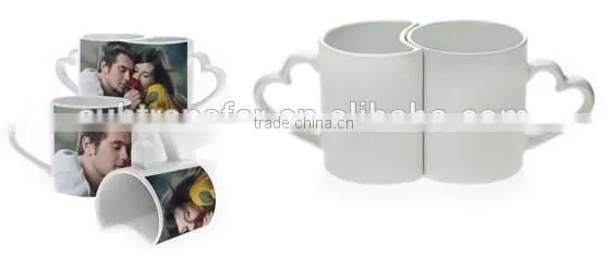 11 oz Sublimation Ceramic Couple Mug,Lover Mugs photo-2