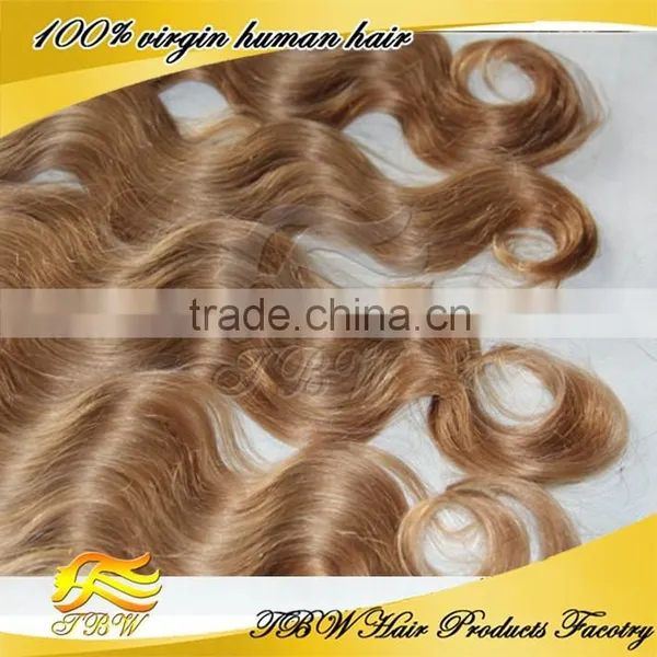 100% Virgin Human Hair Blonde Russian Hair for Fashion Woman MOQ 1 Piece photo-2