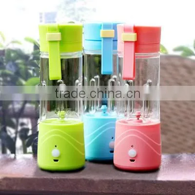 Electric Portable Plastic Manual Fruit Juice Cup photo-3