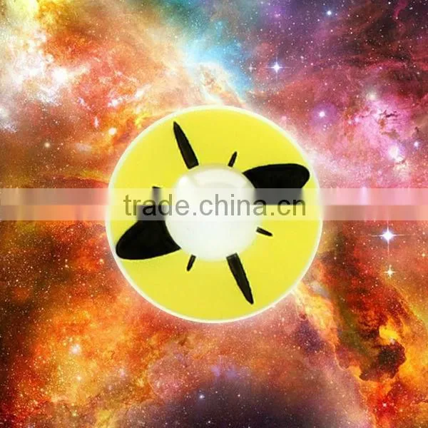 Glaring Luminous Yellow Star Circle Crazy Contact Lens/magic and Halloween Color Contact Lens/wonderful and Hot Selling