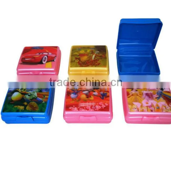Wholesale Insulated Take Away Children 3D Plastic Lunch Box photo-2