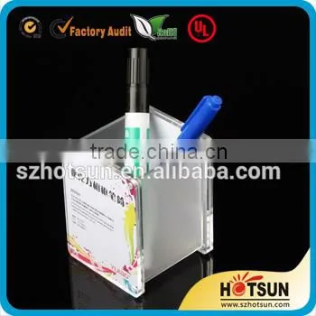 New Style Acrylic High Quality Stick on Pen Holder photo-3