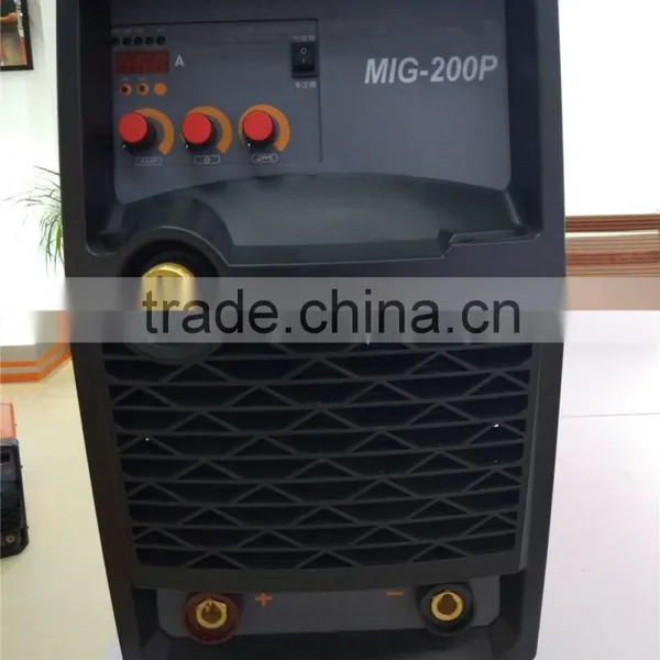 Pulse MIG Welder 200A Mig-200p Igbt Inverter Co2 Mig Welding Machine High Quality Portable Aluminum Welding Machine photo-3