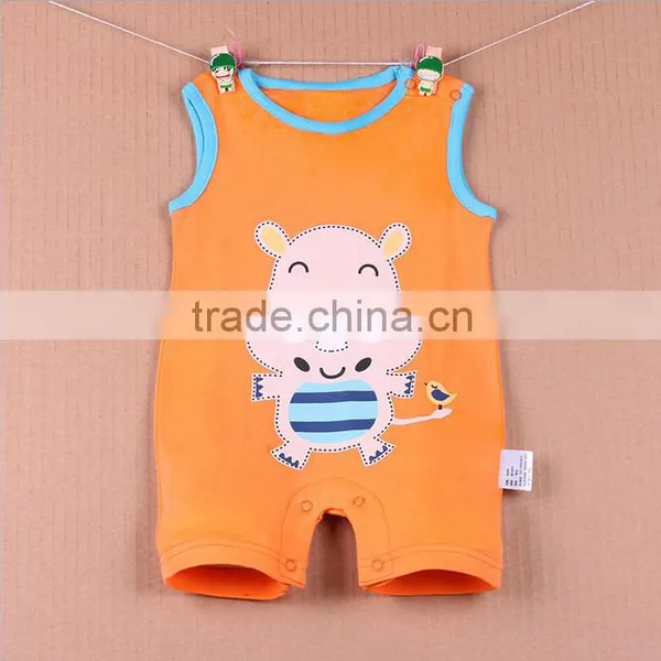 Sleeveless Leotard Boxer Romper Kaidang Siamese Vest Summer Climbing Clothing 0-2 Years photo-5
