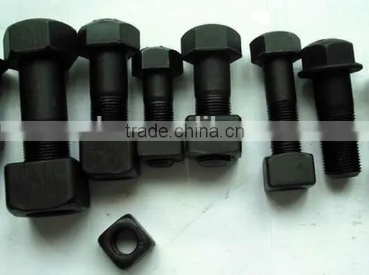 High Tensile Excavator Track Shoe Bolt and Nut photo-6