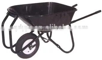 China Steel Wheelbarrow Cheap Rod Car WB6400 for Sale photo-2