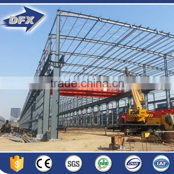 High Strength Light Weight Steel Structures With Crane photo-3
