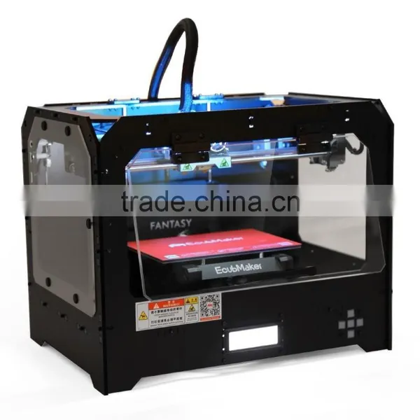 Big 3d Printer Dual Extruder 3d Metal Printer 3d Printer For Sale Black Enclosed Frame photo-4