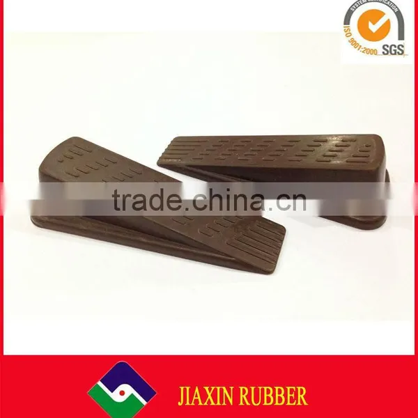 2015 China Manufacturer Black Wedge Decotative Rubber Sliding Door Stopper photo-6