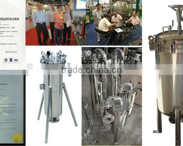 Sell Well ZTCD-2S SS304 Water Filter Vessels,activated Carbon Pressure Filter Vessel photo-3