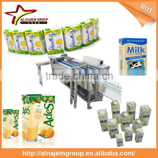 Hot Sale Aseptic Brick Carton Milk Juice Filling Machine Milk Carton Packing Machine Carton Making Machine photo-4