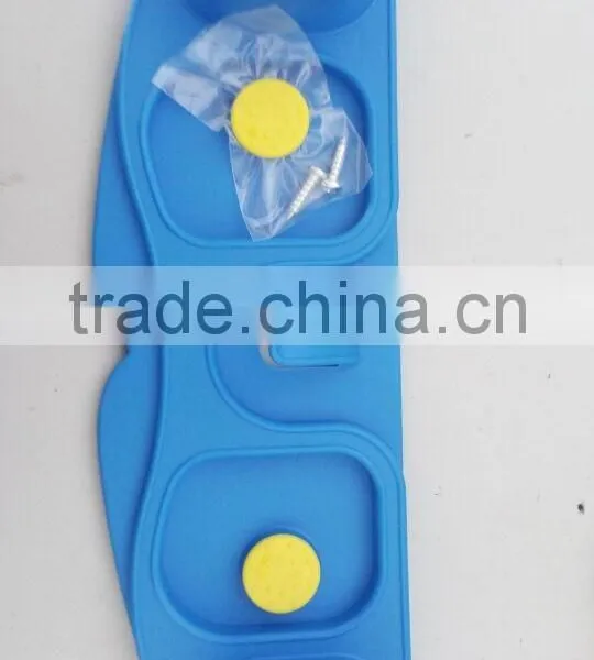 China Factory Sale the Hot Household Bathroom Plastic Hook With Viscose