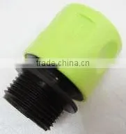 3/4" Plastic Male Garden Hose Quick Connector photo-3