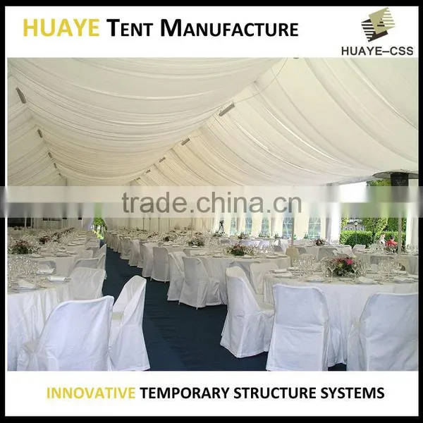 Popular Elegant Used Party Tent Decoration Wedding Marquee Event Tent With Liners on Lawn photo-2