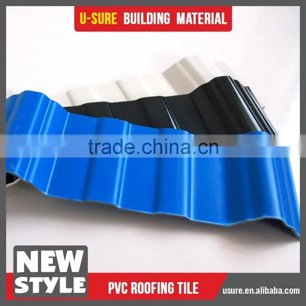 uv Coating Light Weight Pvc Tile in Mexico Roofing Tile photo-2