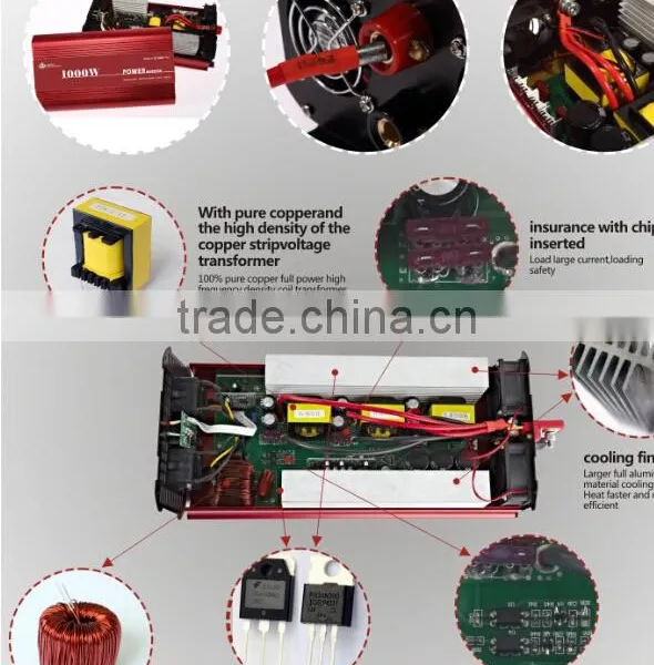 DC to AC Solar Power Inverter 5000W 12V/24V/48V to 220V/230V for Solar Water Pump photo-3