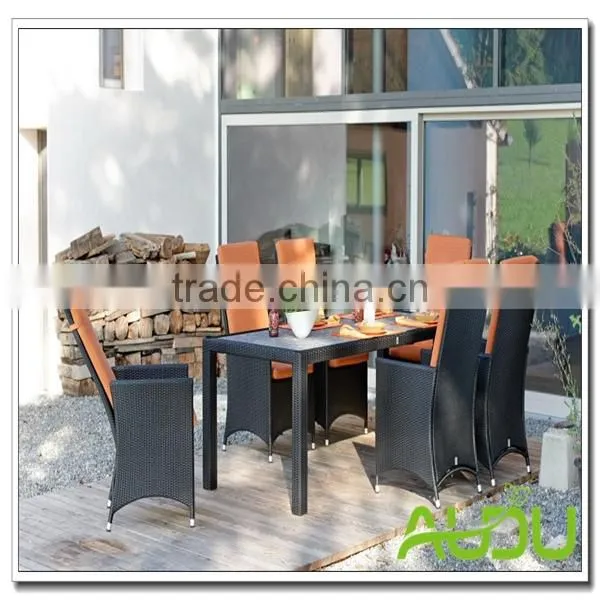 Los Angeles Garden Outdoor Wicker Rattan Dining Set photo-2
