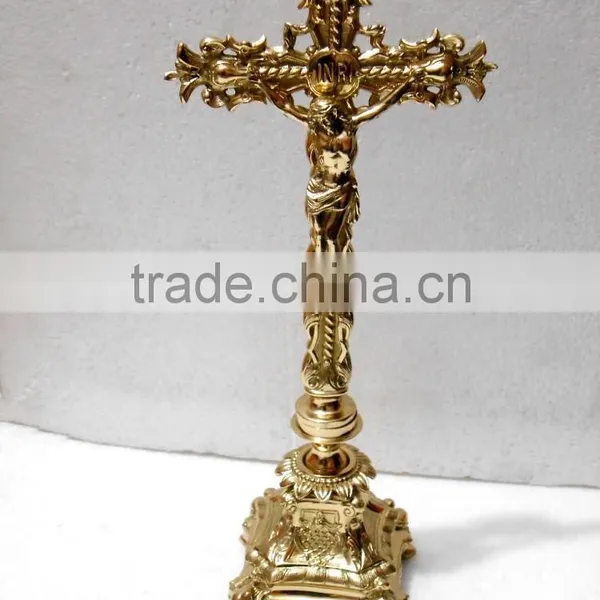 Brass Cross, Crucifix ~ Juese Cross