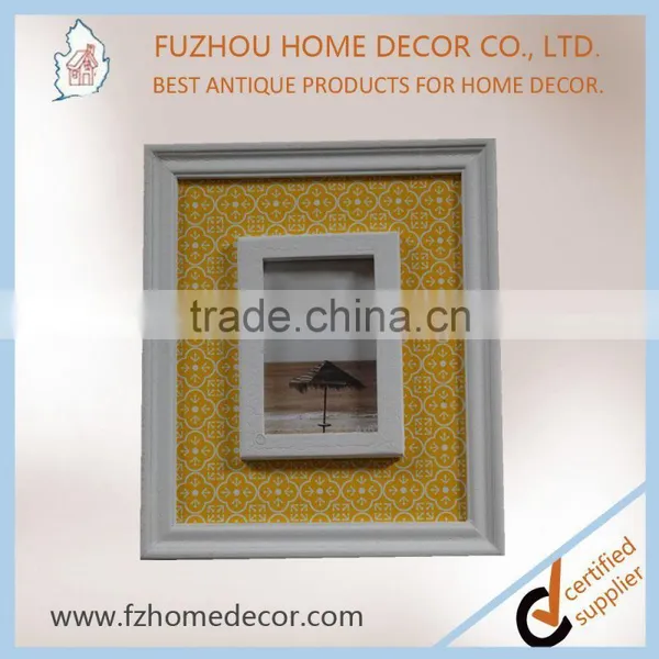 Wholesale Good Quality Wooden Photo Frame With Colorful Printing Paper for Home Decoration photo-5