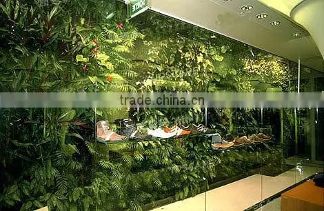 2015 Best Price Artificial Plant Wall/artificial Grass Wall, Artificial Vertical Plant for Garden photo-6