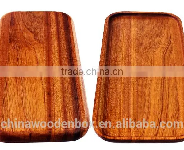 New Creative Handmade Natural Wooden Tray With Low Price photo-2