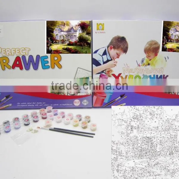 DIY Digital Painting Educational paint kit toy