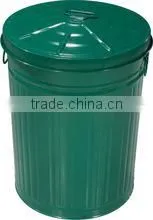75L Metal Garbage Bin High Quliaty Outdoor Garbage Containers Incinerator photo-2