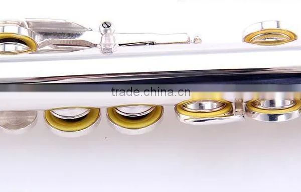 16 Closed Holes C Key Metal Flute photo-6