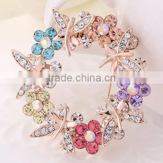 High Quality Fancy Rhinestone Pins Brooches for Woman /Hijab Pins Scarf Pins Female Pashmina Brooches photo-2