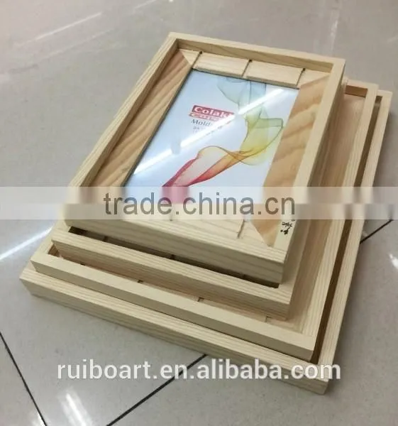 Natural Pine Wood Photo Frame photo-2