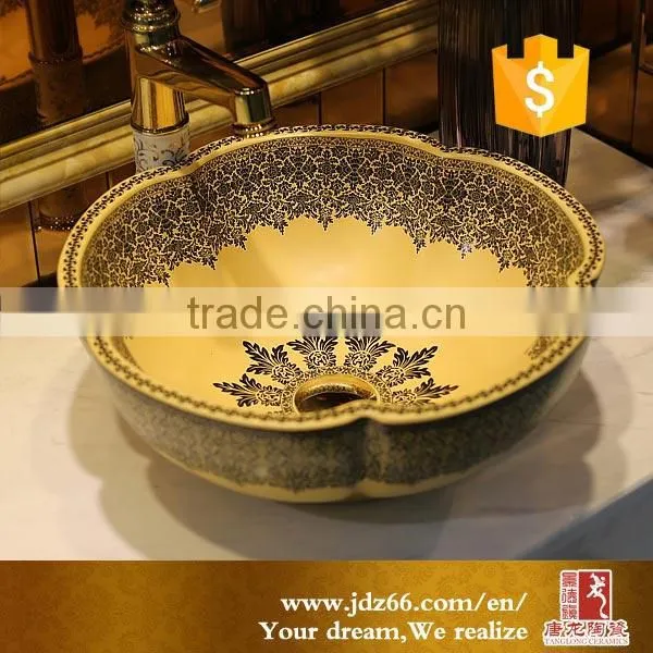 Bathroom Vanities Counter Top Ceramic Sink Wash Basin photo-5