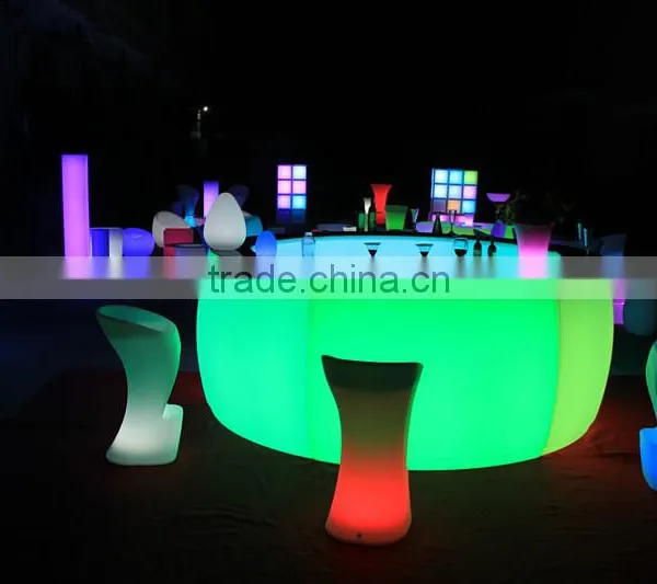 Commercial Modern Wine Mini Lighted Led Bar Counter for Sale photo-3
