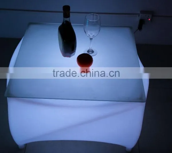 Elegant Modern Led Luminous Tables With IR Remote Control photo-6