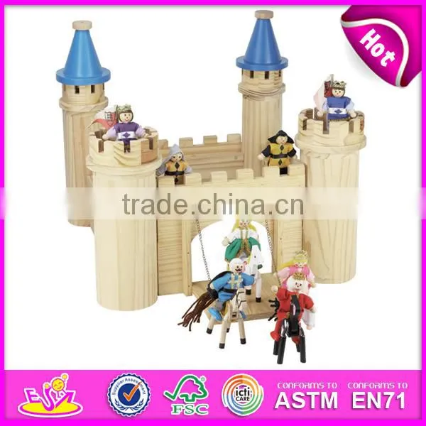 2016 New Fashion Children Wooden Dollhouse Kits for Sale W06A082 photo-2